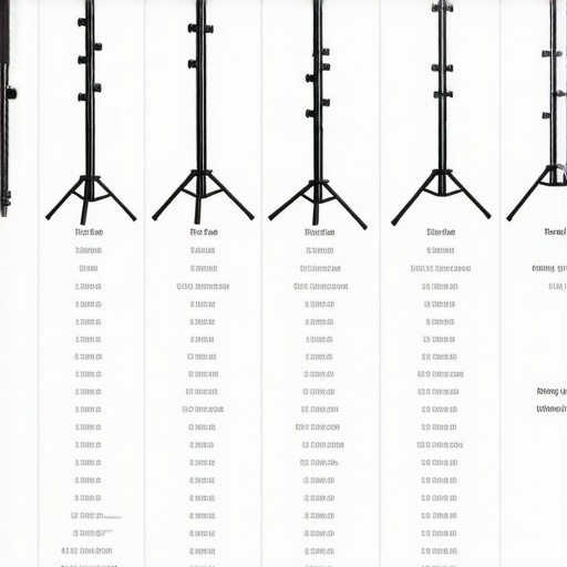 Visual comparison chart of different studio setup kits including Ultimate, Avenger, and Impact.