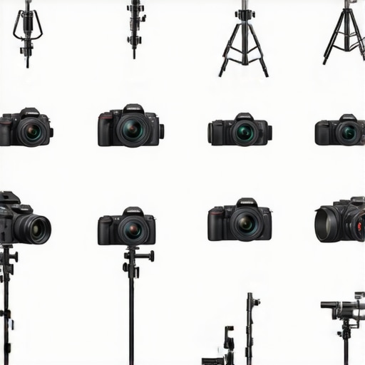 A detailed infographic comparing various studio gear options for content creators.