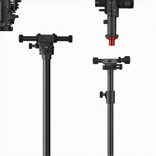 Gear Comparison Chart Visual comparison of suction rig with traditional studio stands and gimbals.