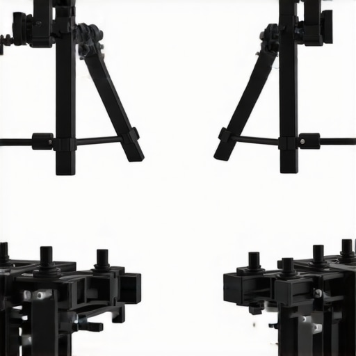 A detailed comparison of modular creator rig joints and traditional tripods showing differences in design and weight.