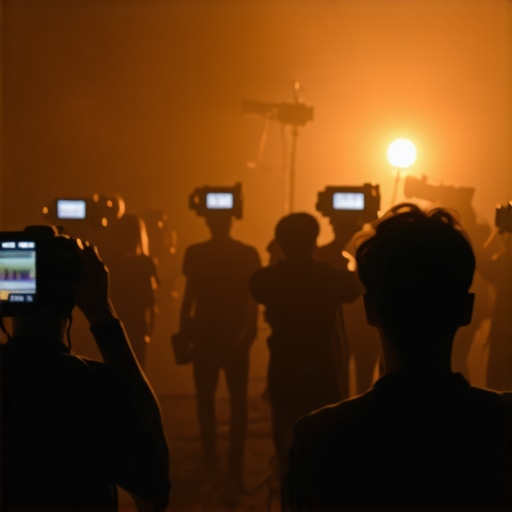 Studio Gear Under Pressure Dynamic studio setup during a demanding recording session.