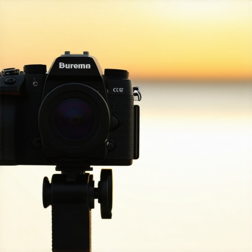 Close-up photography of a rugged, compact global shutter camera highlighting its textured grip and sturdy body.