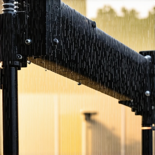 Outdoor creator rig with modular components enduring rain