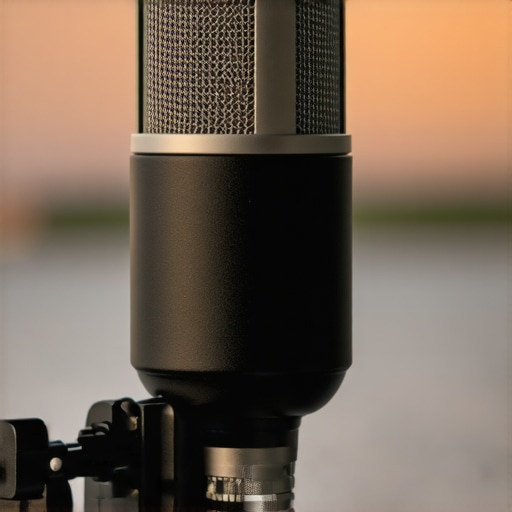 Rugged microphone withstands outdoor rain and impact in a stressful environment