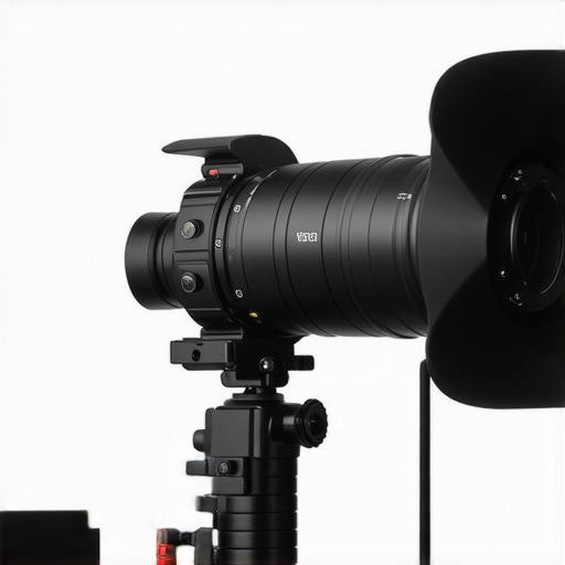 Weather-resistant studio equipment in rugged outdoor environment.