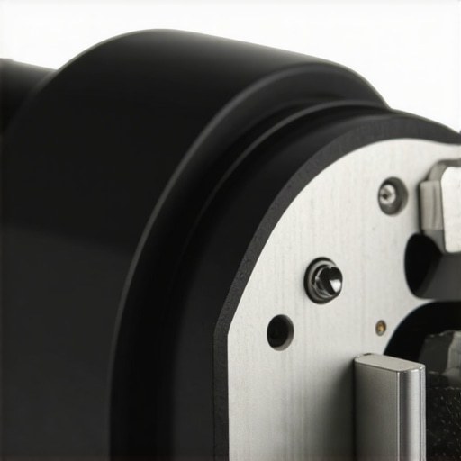 Detailed view of fiber-optic XLR cable connector emphasizing durability and secure lock