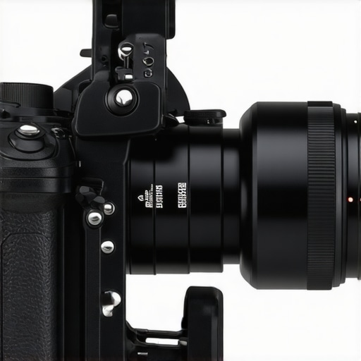 Magnetic Camera Cage Material and Design Close-up of the sturdy aluminum body and magnetic mechanism of the camera cage