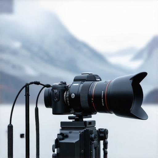 Rugged Camera Gear in Action Camera setup outdoors during rain with weatherproof gear