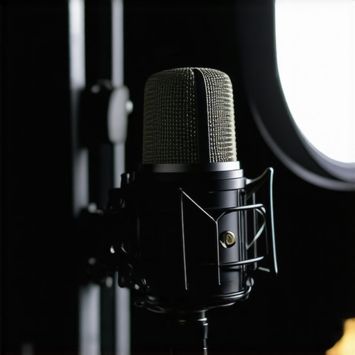Studio Equipment Stress Test Microphone and lighting gear in a demanding studio setup