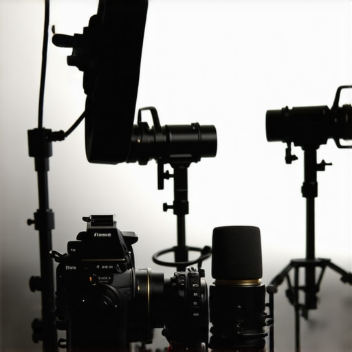 Studio equipment during real-world stress testing