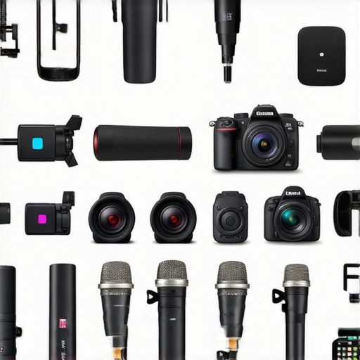 Visual comparison of various creator rigs and studio gear brands