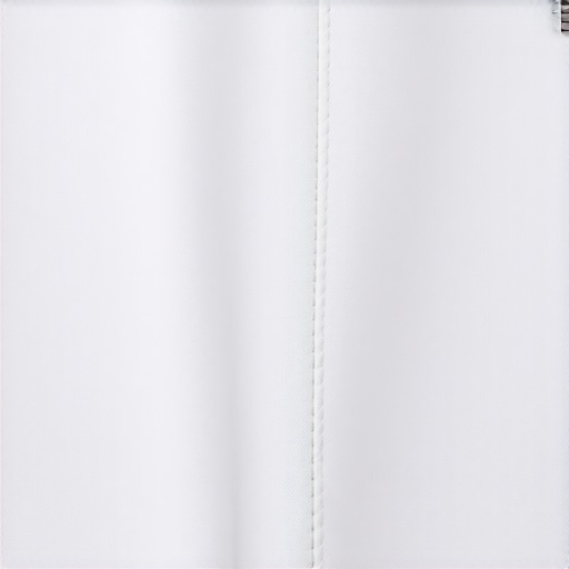 Detailed view of diffusion cloth material and stitching.