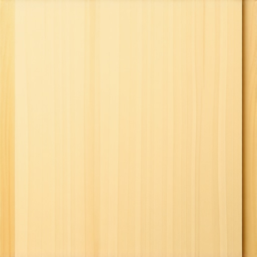 Plywood Board for Studio Floor Close-up of a clean, smooth plywood sheet with cut edges suitable for studio use