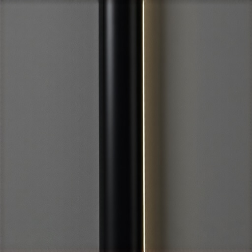 Close-up of plasma light tube illuminating a studio environment