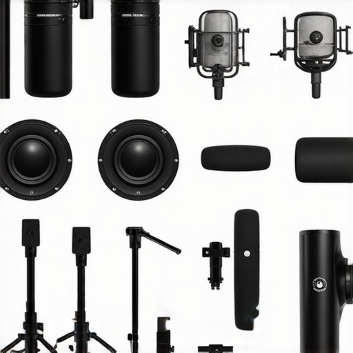 Studio Gear Comparison Chart Chart comparing budget and premium studio gear including microphones, lights, and rigs