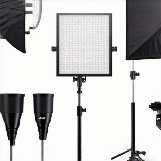 Studio lighting equipment for content creators