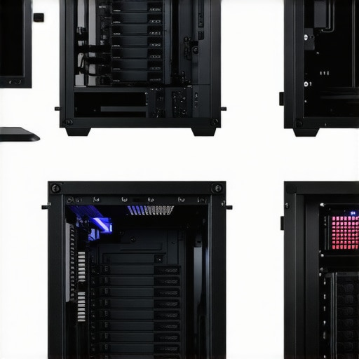 Studio Rig Comparison Side-by-side comparison of high-end and budget creator rigs highlighting build and stability.