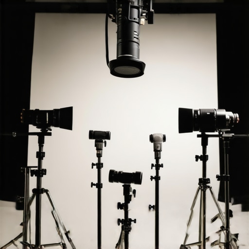 Studio Setup Under Pressure A detailed studio environment with various creator gear in use during a recording session.