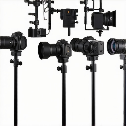 A creator studio with active filming and lighting setup in a high-pressure environment