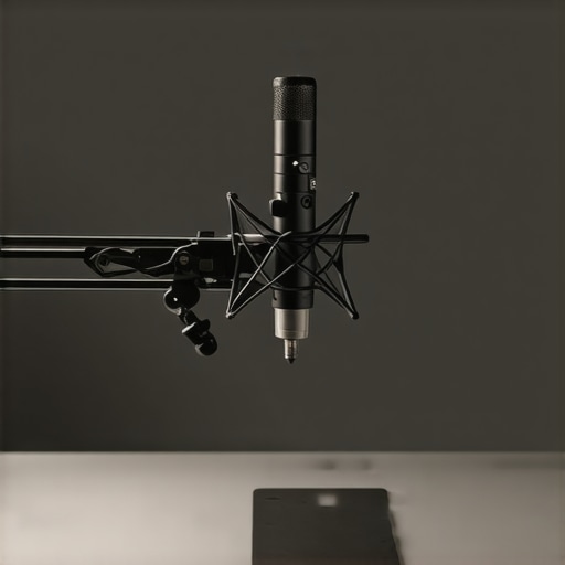 This $12 Weighted Base Plate Stops Mic Boom Toppling on Thin Desks