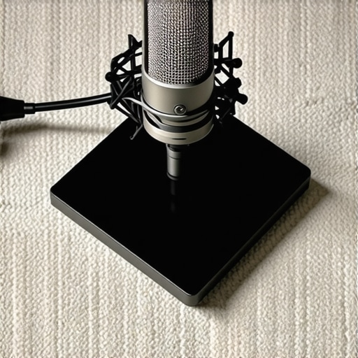 This $14 Steel Baseplate Stops Your Mic From Tipping on Carpet