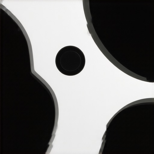 A flat aluminum weight plate with rubber pads designed for supporting long camera lenses.