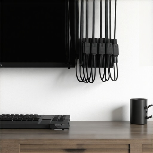 Why This $15 Wall Mount Is the Best Way to Clear Desk Cable Mess