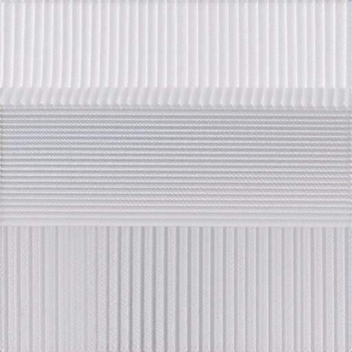 Detailed view of fabric and inner sound-absorbing layer of acoustic blanket.