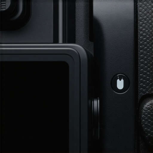Detailed view of camera controls and sensor inside a professional-grade video camera.