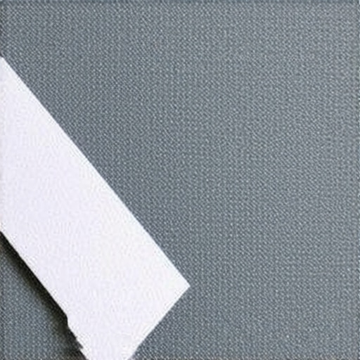 Macroscopic view of dense felt material used for acoustic treatment.