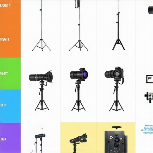 Illustrative comparison of budget and premium creator equipment.