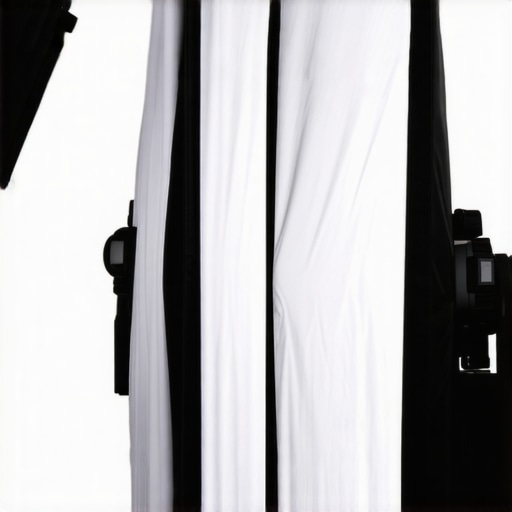 Comparison image of DIY and professional softboxes