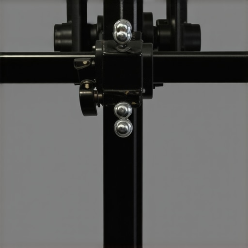 Steel heavy-duty C-Stand mount with locking mechanisms and adjustable arms