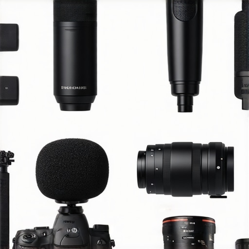 Mic and camera gear comparison chart with professional and budget alternatives
