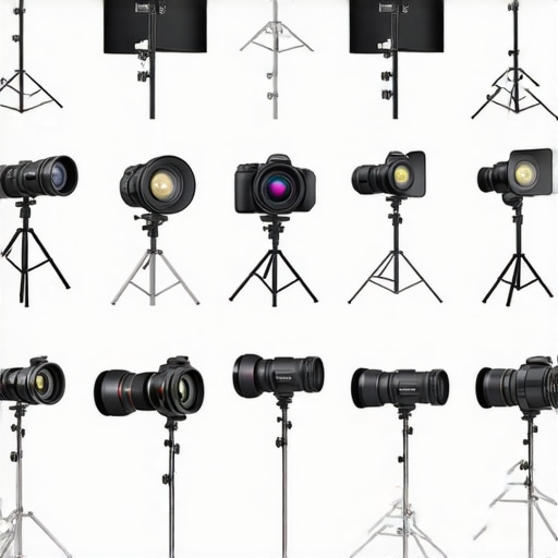 Lighting, Studio, and Camera Brands Comparison Chart Comparison chart displaying features and prices of different creator gear brands.