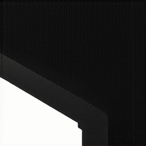 Close-up of textured rubber friction pad installed on a camera mounting surface.