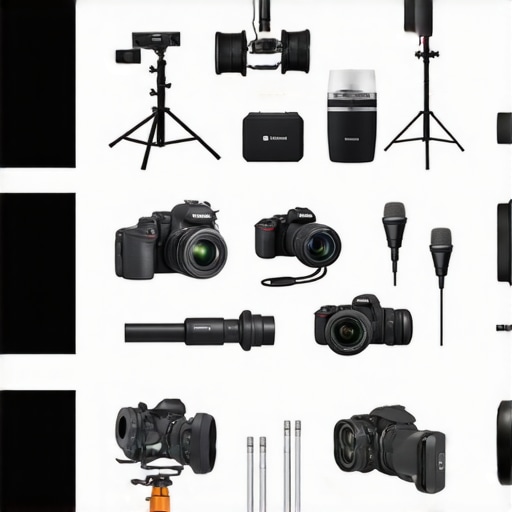 A detailed comparison chart of studio gear options for creators