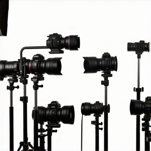 Studio Gear in Action During Stress Testing Studio equipment like cameras, lights, and microphones undergoing real-world stress test.