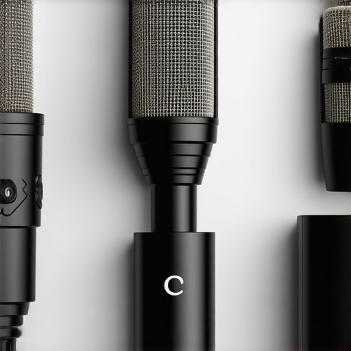 Studio mic adapters side by side Comparison of studio mic adapters