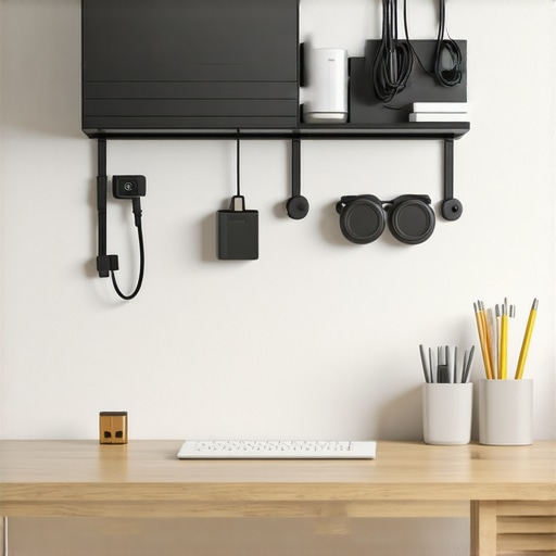 The $15 Wall Mount That Cleared My Desk Space