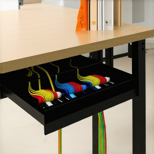 This $13 Cable Management Tray Saved My Studio Floor Space