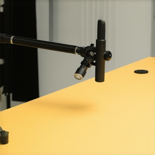 This $22 Weighted Base Stops Your Mic Boom From Tipping Without Needing a C-Stand