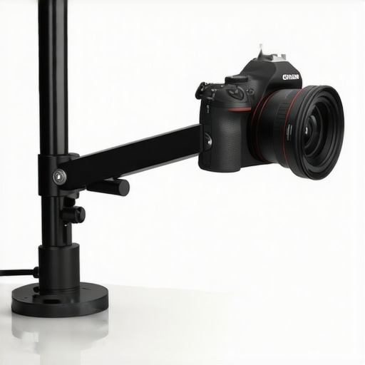This $25 Steel Arm Stops Your Camera from Shaking on a Cheap Desk