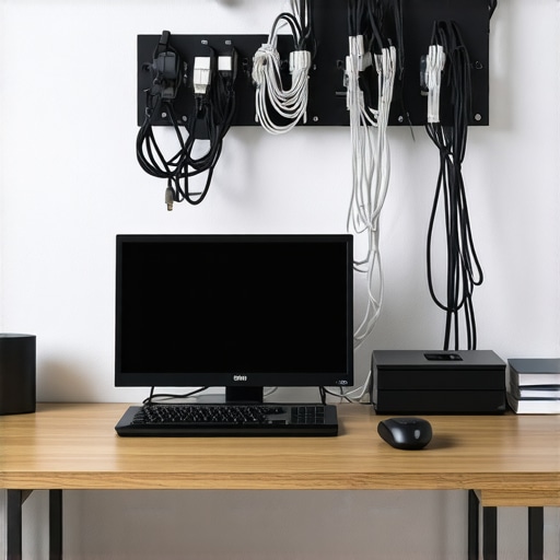 Why This $15 Wall Mount Is the Best Way to Clear Desk Cable Mess