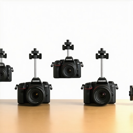 5 Steel Clamps for Mounting Pro Cameras to Plywood Desks