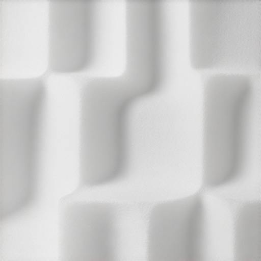 Close-up of acoustic foam panels with textured surface, showing crackling pattern for sound diffusion.
