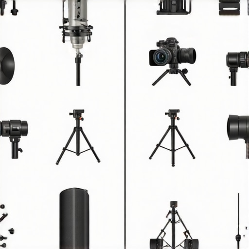 A visual comparison chart showing budget and premium studio gear options with features and prices