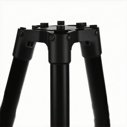 Build Quality of a Vertical Video Rig Detailed shot of a professional vertical video rig highlighting sturdy metal construction and adjustment features.