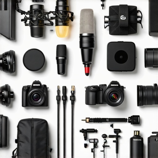 Comparison of Creator Studio Equipment A side-by-side visual of budget and professional-grade studio gear for content creators.