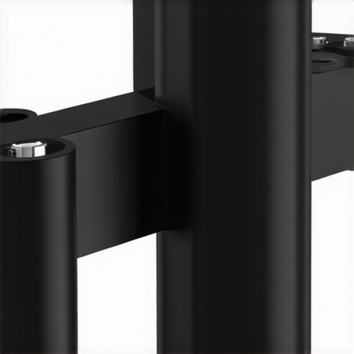 Close-up image of the Kinetic Mount highlighting its aluminum construction and dampening features.